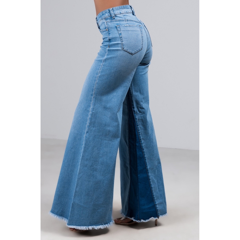 Litz Fabulous High Waist Stretch  Bellbottom Jeans